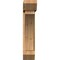 Ekena Millwork Thorton Slat Smooth Bracket w/ Offset Brace, Western Red Cedar, 7 1/2"W x 28"D x 36"H BKT0806X28X36THR06SWR - alternate 3